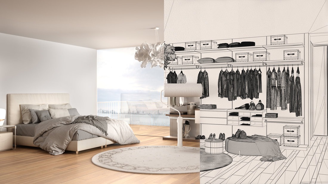 Wardrobe location and size
