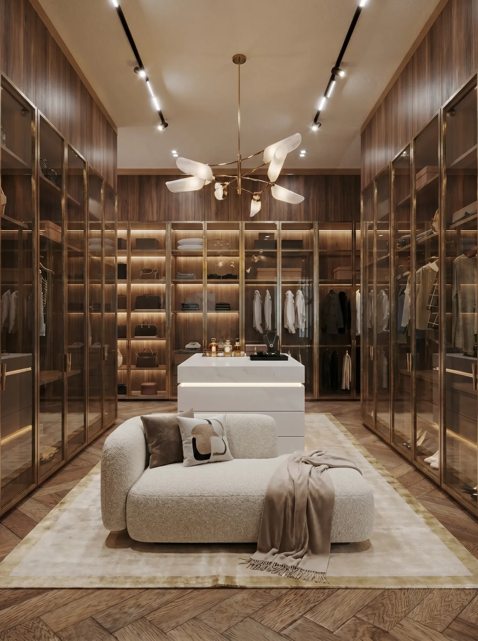 3D modern luxury wardrobe design (3)