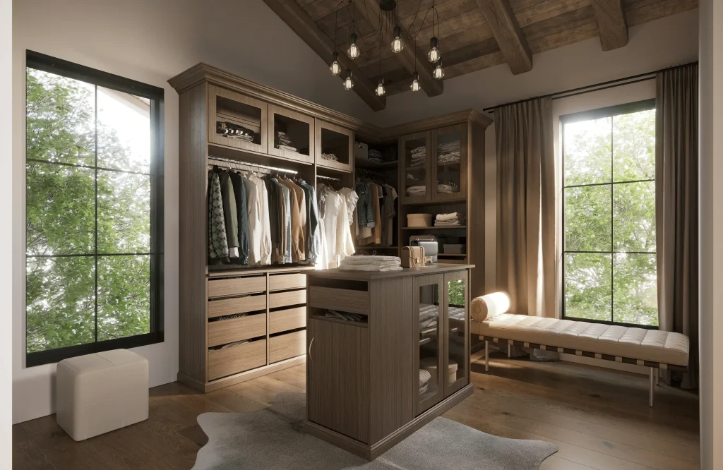 ARVISO Soil wood closet