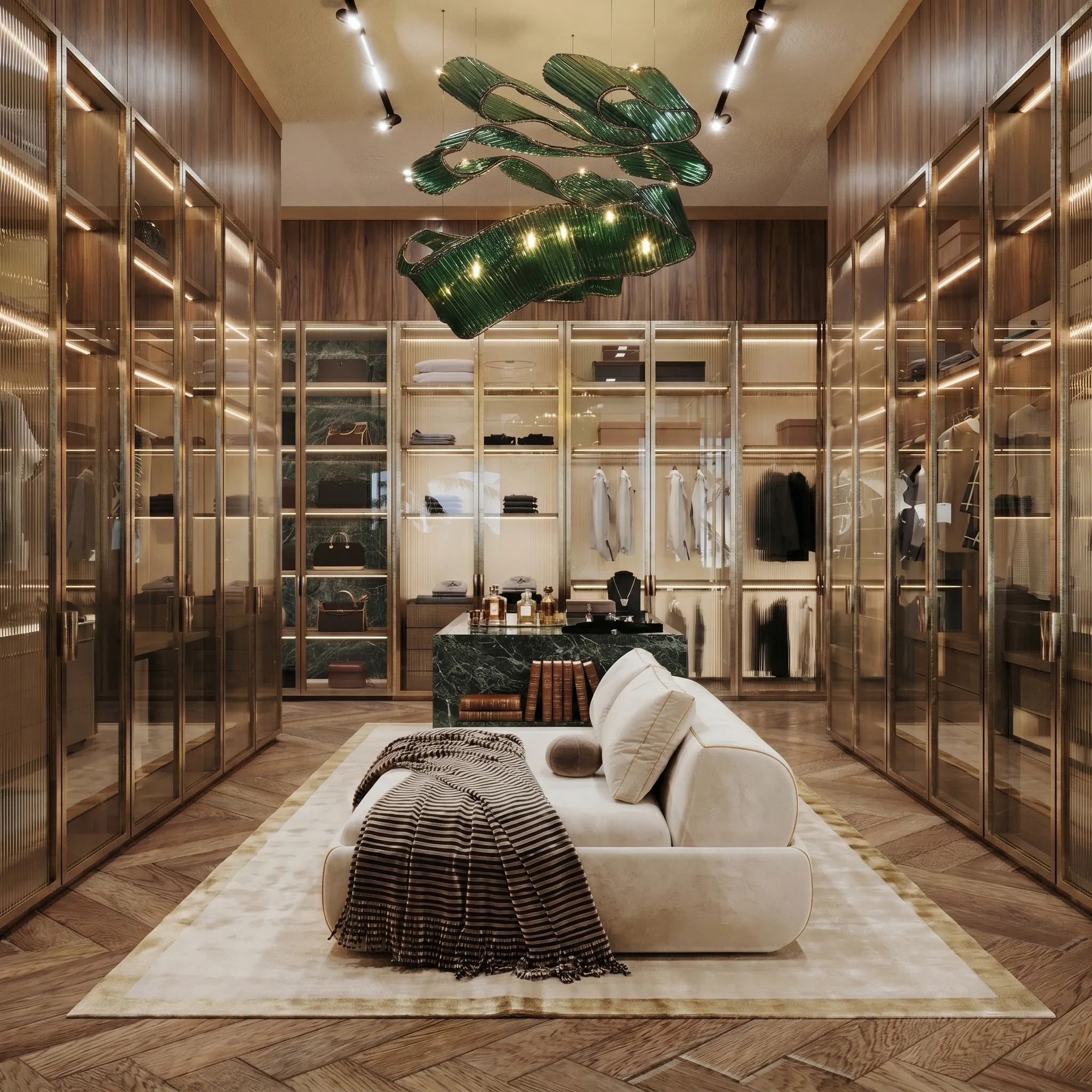 Luxury walk in closet - whole house customization