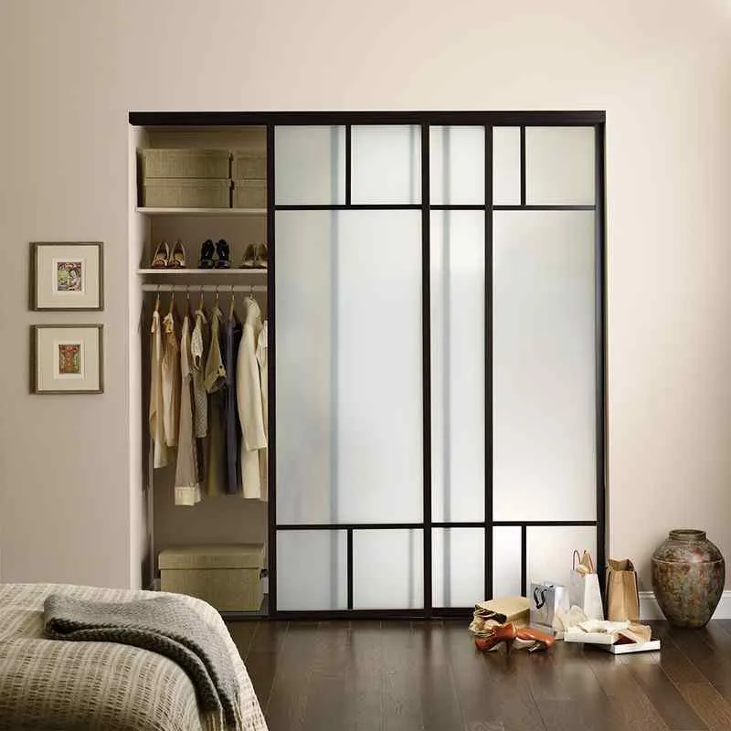 Sliding built in closets