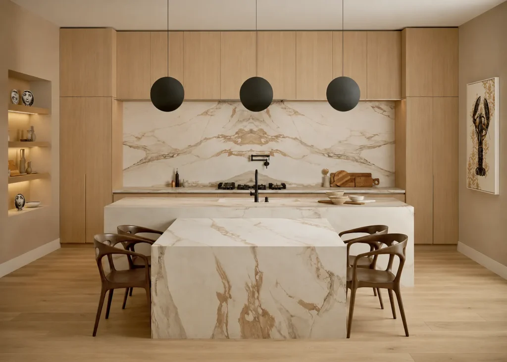 Oak kitchen cabinets