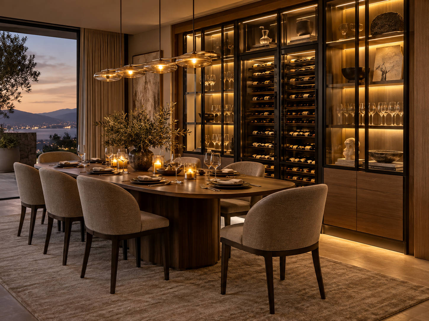 Wine And Display Cabinetry