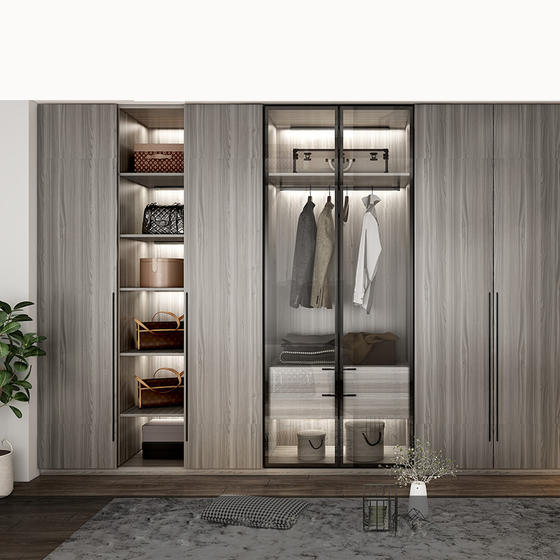 Wardrobes for sale melamine with particle board-GW-115