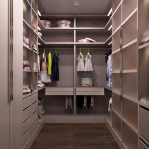 Master bedroom closet melamine with particle board-GW-024