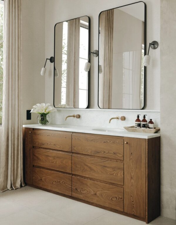 Bathroom vanities near me melamine with particle board-GB-014