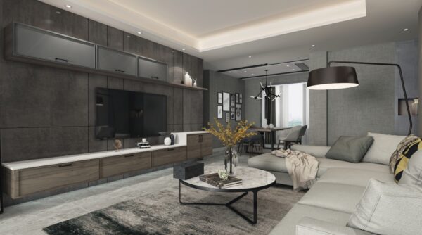 Cabinet living room melamine with particle board-GT-012