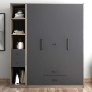 Wardrobes for sale melamine with particle board-GW-091