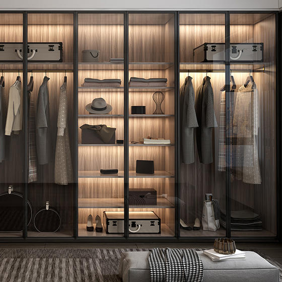 Armoire wardrobe melamine with particle board-GW-116