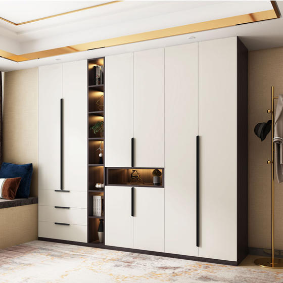 melamine 002 Wall wardrobe melamine with particle board-GW-037