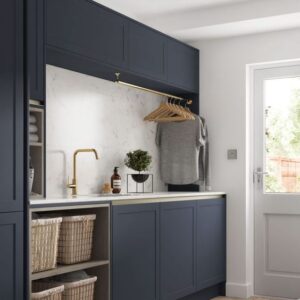 Laundry cupboards pvc with hdf-GL-005