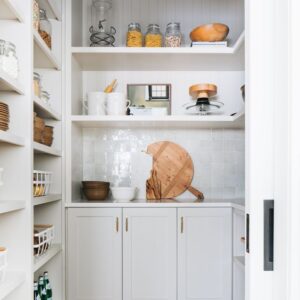 Small storage cabinets UV Lacquer with particle board-GP-007