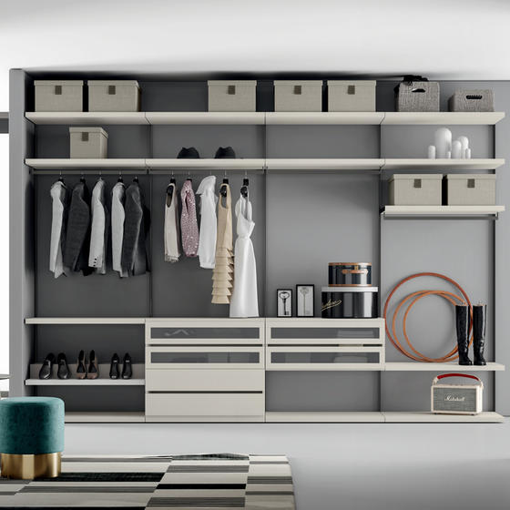 Walk in wardrobe design open door-GW-039