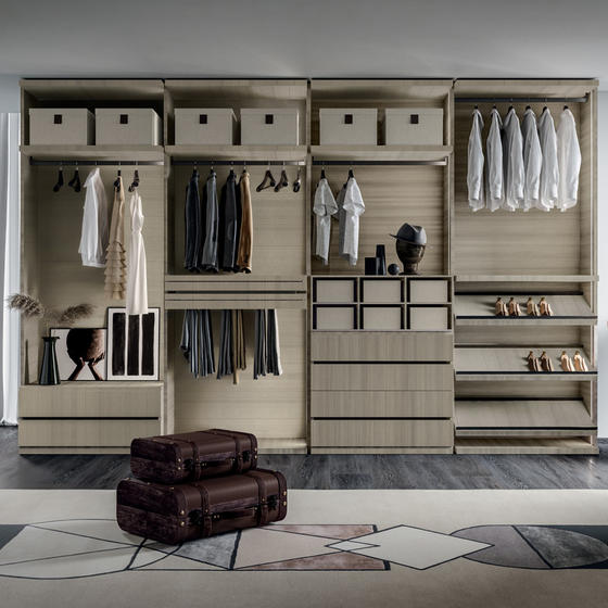 Bedroom closet melamine with particle board-GW-029