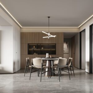 dining room china cabinet melamine with particle board GD-010