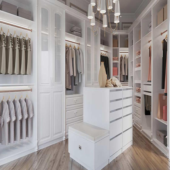 Small walk in closet PVC with HDF-GW-046
