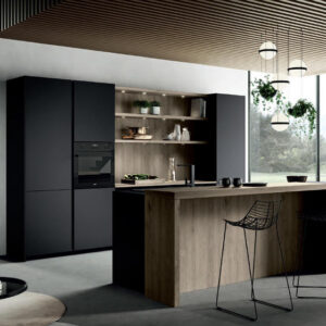 modern black kitchens-001
