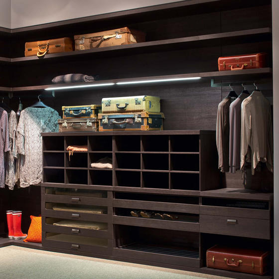 Black wardrobe melamine with particle board-GW-068