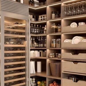 Wooden storage cabinets melamine with particle board-GP-009