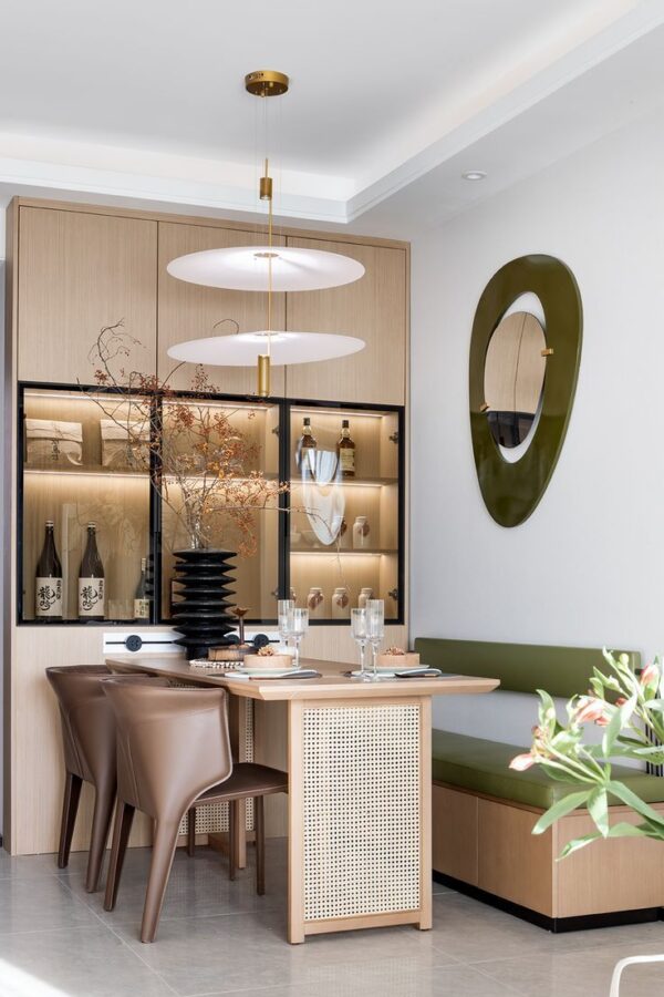 dining room cupboard melamine with particle board GD-009