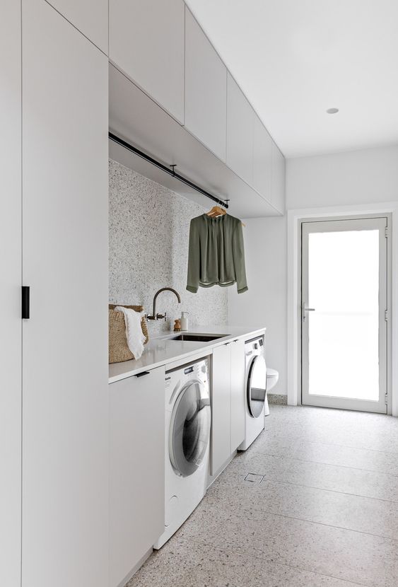 Washing machine cabinet UV Lacquer with particle board-GL-009