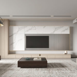 TV cabinet for living room melamine with particle board-GT-002