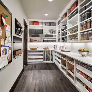 Storage cabinet with doors melamine with particle board-GP-004