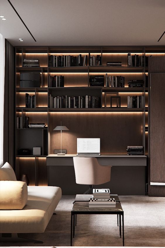 Home office cabinets melamine with particle board-GO-007