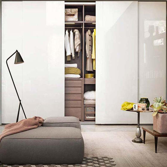 Modern wardrobe UV with particle board-GW-030