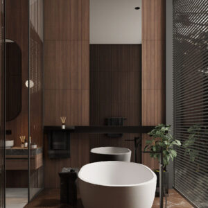 Custom-bathroom-vanities-melamine-with-particle-board-GB-007-01