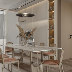 diningroom cabinet melamine with particle board GD-001