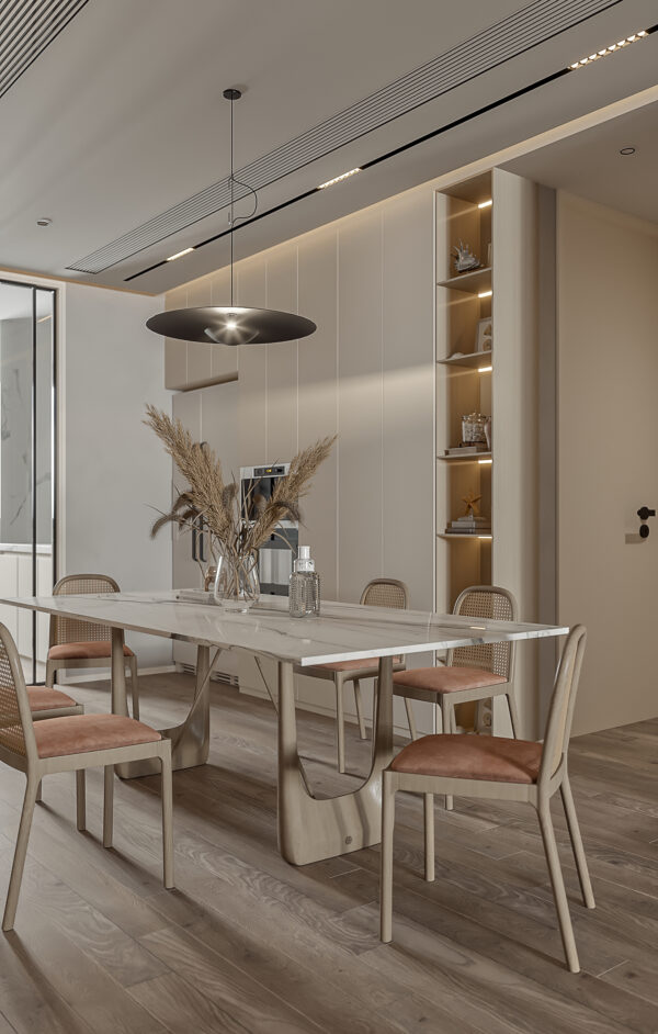 diningroom cabinet melamine with particle board GD-001